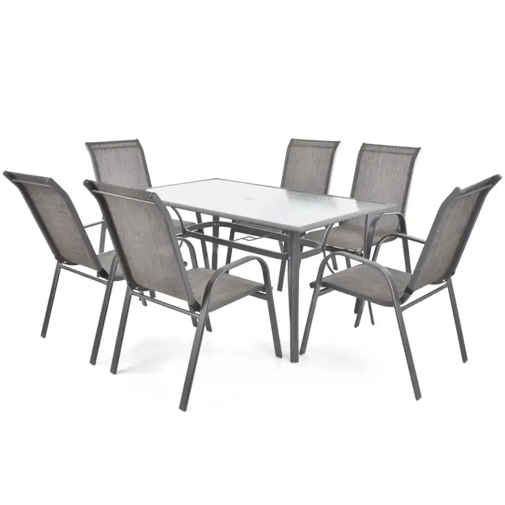 Conjunto de mesa de jardín + 6 sillas Hecht Sofia Set 6